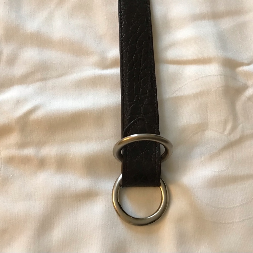 W.KleinbergGenuine Alligator Leather Belt